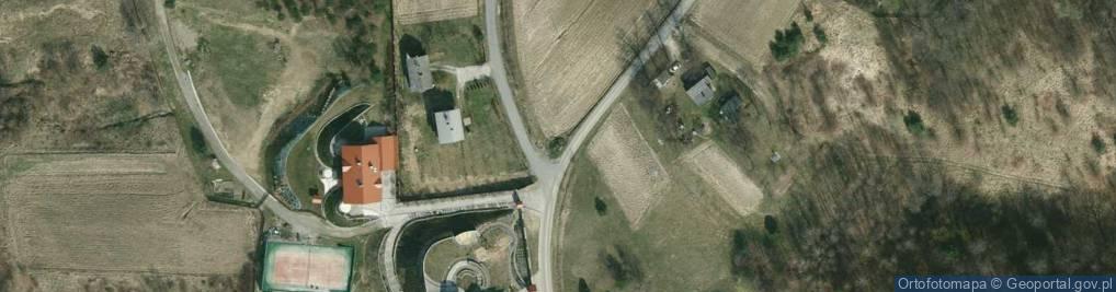 Zdjęcie satelitarne Kapliczka, Figura Świętych, Krzyż