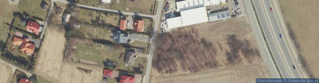 Zdjęcie satelitarne Kapliczka, Figura Świętych, Krzyż