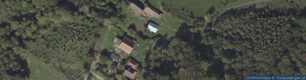 Zdjęcie satelitarne Kapliczka, Figura Świętych, Krzyż