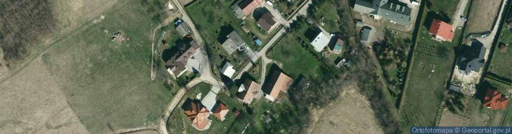 Zdjęcie satelitarne Kapliczka, Figura Świętych, Krzyż