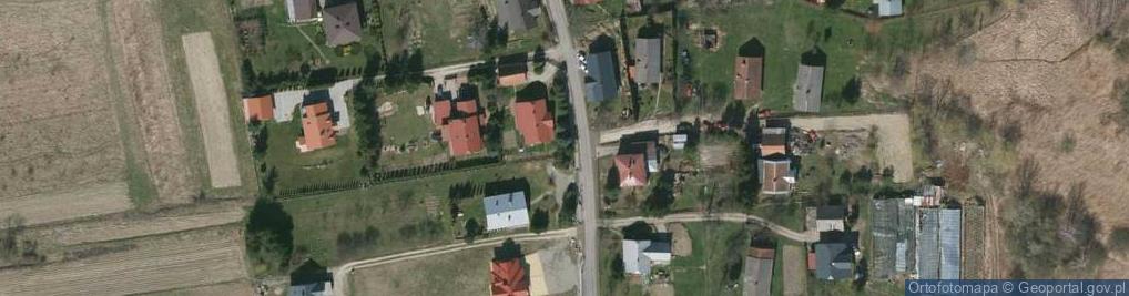 Zdjęcie satelitarne Kapliczka, Figura Świętych, Krzyż