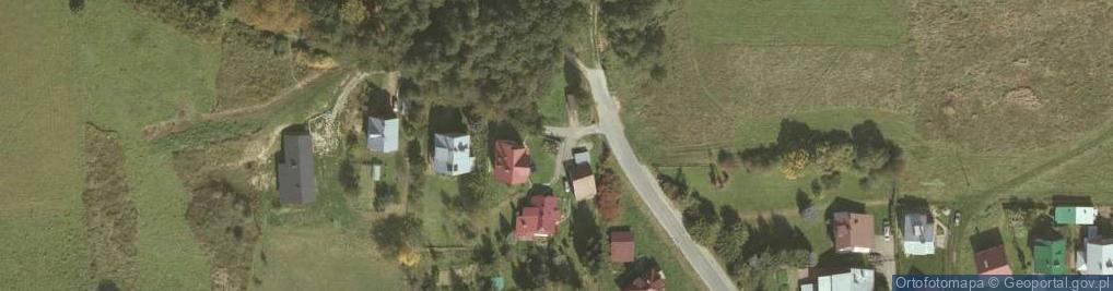 Zdjęcie satelitarne Kapliczka, Figura Świętych, Krzyż