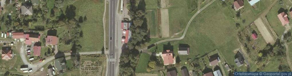 Zdjęcie satelitarne Kapliczka, Figura Świętych, Krzyż