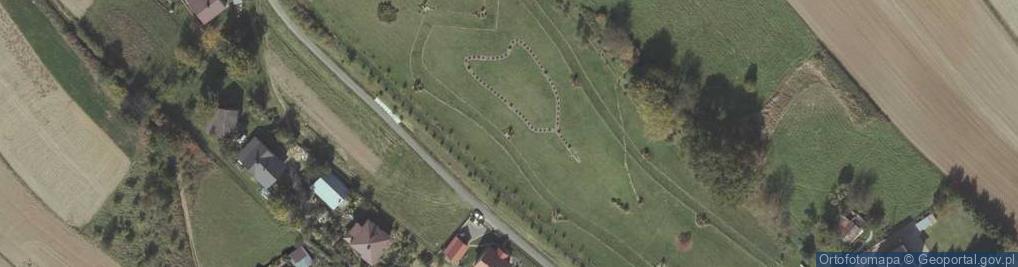 Zdjęcie satelitarne Kapliczka, Figura Świętych, Krzyż