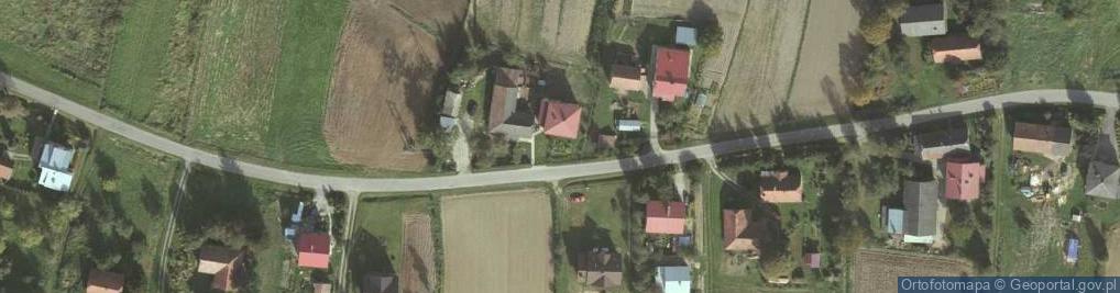 Zdjęcie satelitarne Kapliczka, Figura Świętych, Krzyż