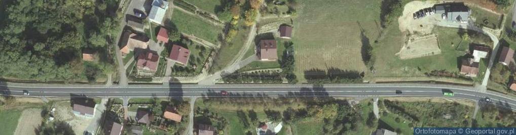 Zdjęcie satelitarne Kapliczka, Figura Świętych, Krzyż