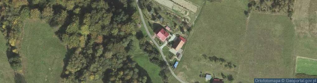 Zdjęcie satelitarne Kapliczka, Figura Świętych, Krzyż