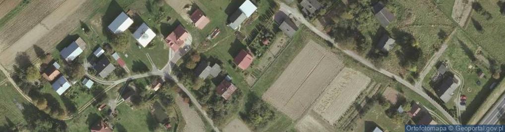 Zdjęcie satelitarne Kapliczka, Figura Świętych, Krzyż