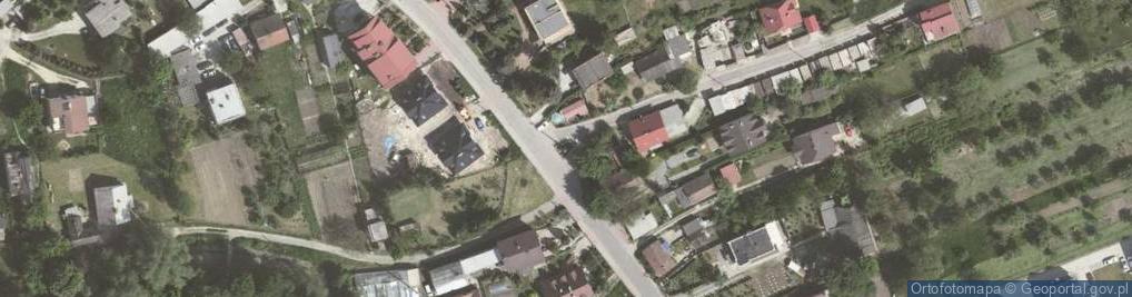 Zdjęcie satelitarne Kapliczka, Figura Świętych, Krzyż