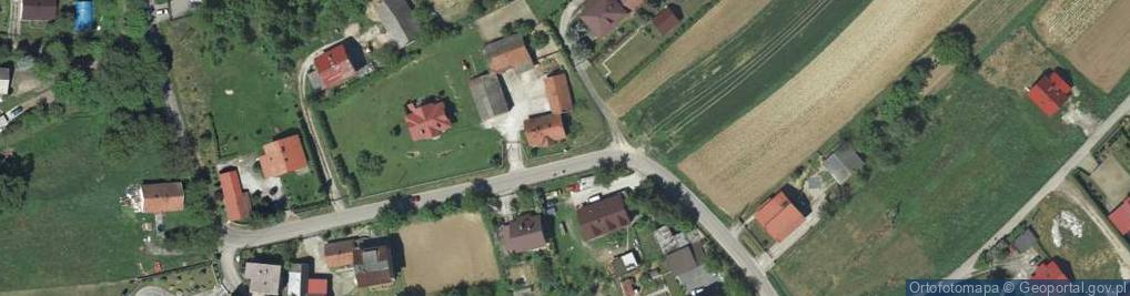 Zdjęcie satelitarne Kapliczka, Figura Świętych, Krzyż