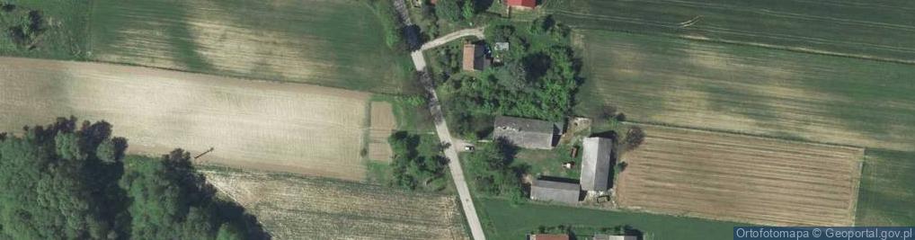 Zdjęcie satelitarne Kapliczka, Figura Świętych, Krzyż