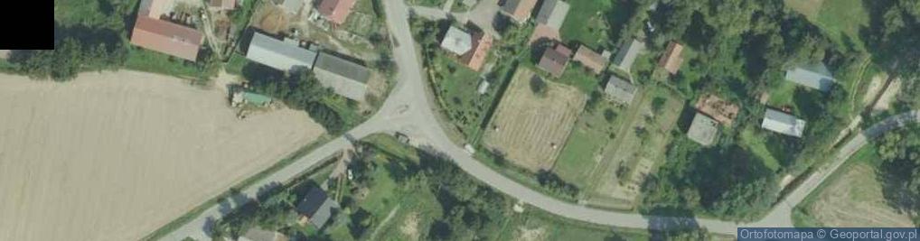 Zdjęcie satelitarne Kapliczka, Figura Świętych, Krzyż