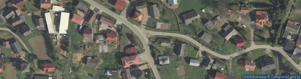 Zdjęcie satelitarne Kapliczka, Figura Świętych, Krzyż