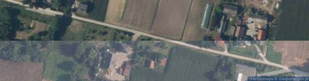 Zdjęcie satelitarne Kapliczka, Figura Świętych, Krzyż