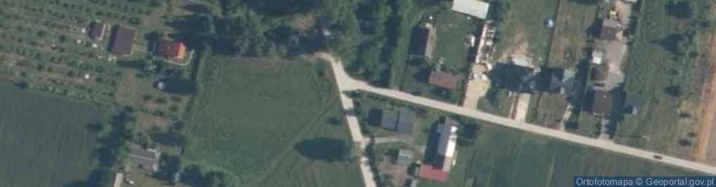 Zdjęcie satelitarne Kapliczka, Figura Świętych, Krzyż