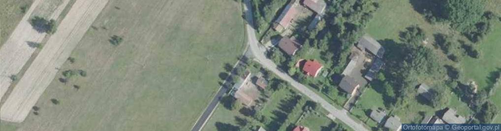 Zdjęcie satelitarne Kapliczka, Figura Świętych, Krzyż