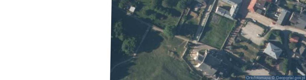 Zdjęcie satelitarne Kapliczka, Figura Świętych, Krzyż