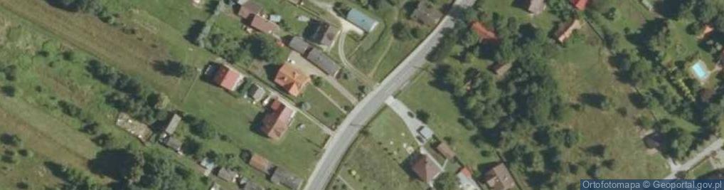 Zdjęcie satelitarne Kapliczka, Figura Świętych, Krzyż