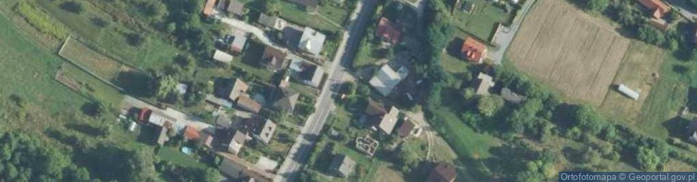 Zdjęcie satelitarne Kapliczka, Figura Świętych, Krzyż