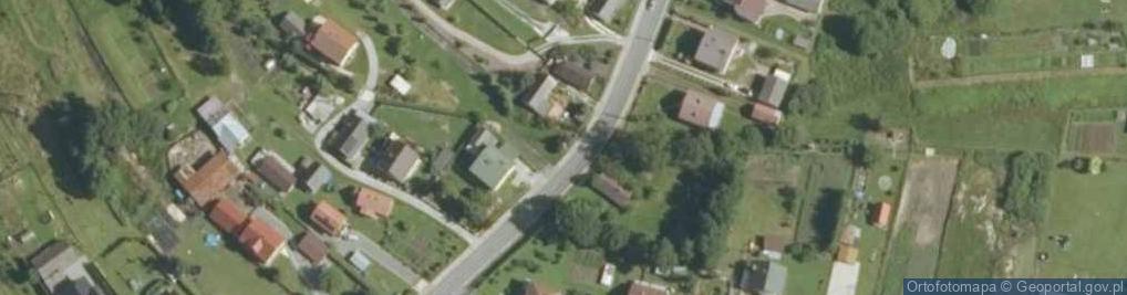 Zdjęcie satelitarne Kapliczka, Figura Świętych, Krzyż