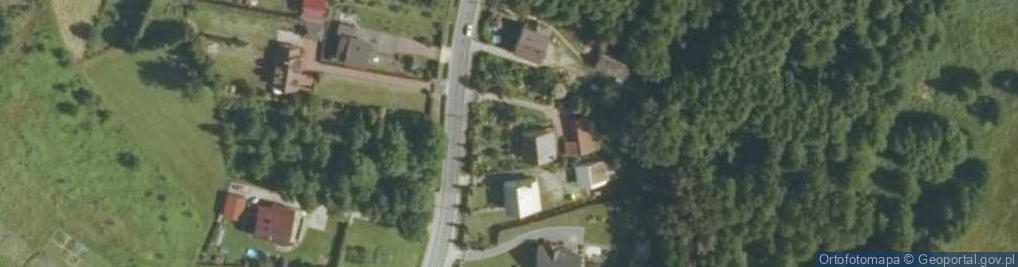 Zdjęcie satelitarne Kapliczka, Figura Świętych, Krzyż