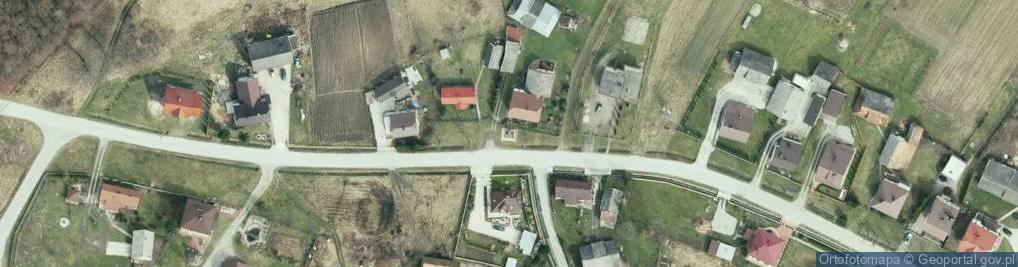 Zdjęcie satelitarne Kapliczka, Figura Świętych, Krzyż