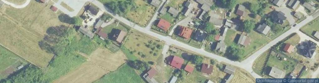 Zdjęcie satelitarne Kapliczka, Figura Świętych, Krzyż