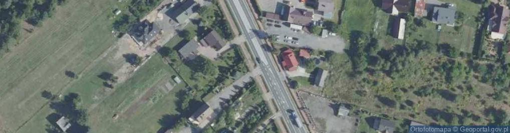 Zdjęcie satelitarne Kapliczka, Figura Świętych, Krzyż