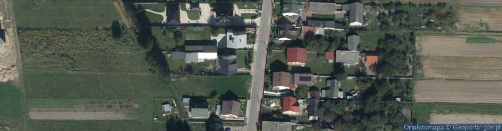 Zdjęcie satelitarne Kapliczka, Figura Świętych, Krzyż