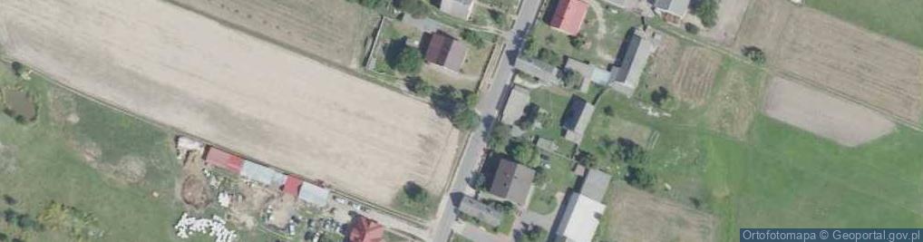 Zdjęcie satelitarne Kapliczka, Figura Świętych, Krzyż