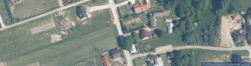 Zdjęcie satelitarne Kapliczka, Figura Świętych, Krzyż