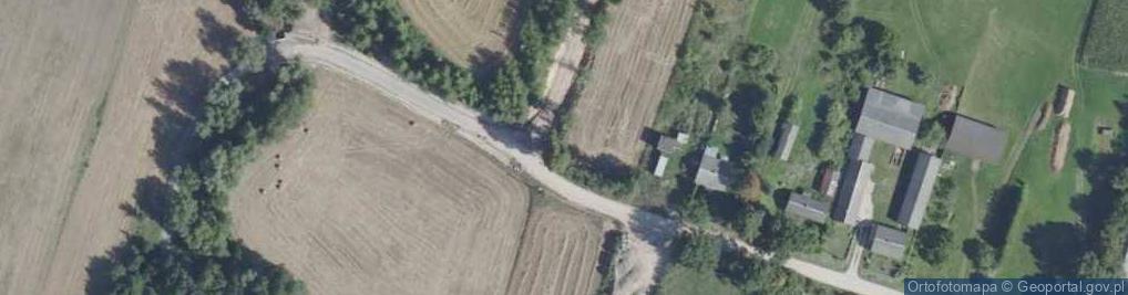 Zdjęcie satelitarne Kapliczka, Figura Świętych, Krzyż