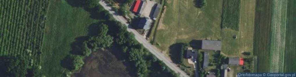 Zdjęcie satelitarne Kapliczka, Figura Świętych, Krzyż