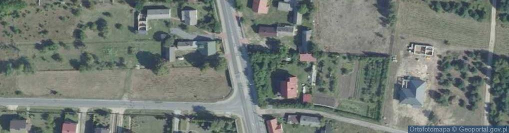 Zdjęcie satelitarne Kapliczka, Figura Świętych, Krzyż
