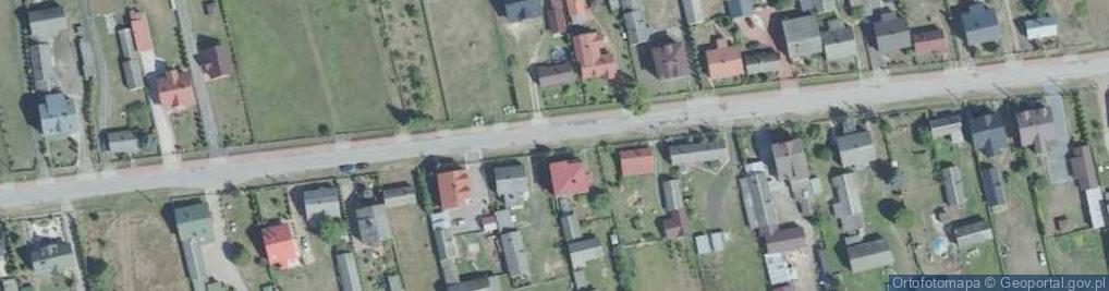 Zdjęcie satelitarne Kapliczka, Figura Świętych, Krzyż