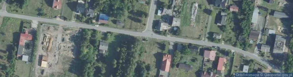 Zdjęcie satelitarne Kapliczka, Figura Świętych, Krzyż