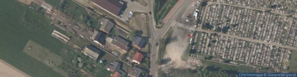 Zdjęcie satelitarne Kapliczka, Figura Świętych, Krzyż
