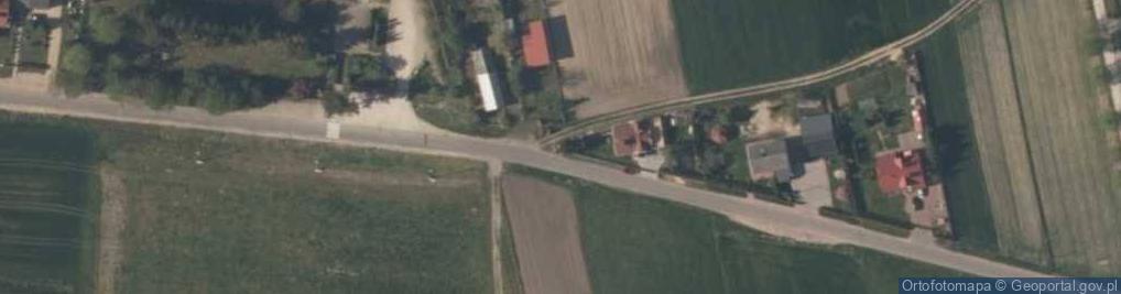 Zdjęcie satelitarne Kapliczka, Figura Świętych, Krzyż