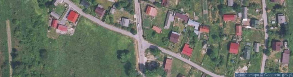 Zdjęcie satelitarne Kapliczka, Figura Świętych, Krzyż