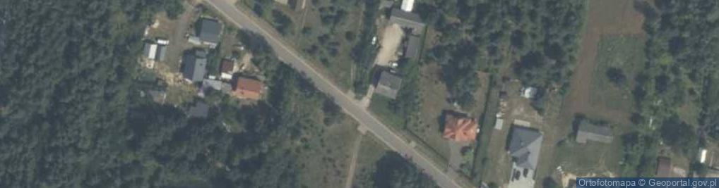 Zdjęcie satelitarne Kapliczka, Figura Świętych, Krzyż