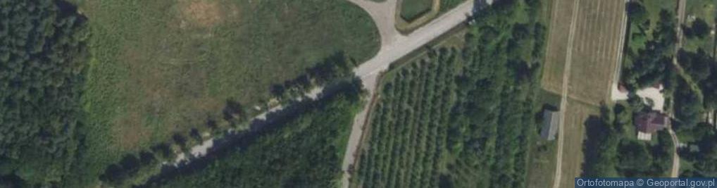 Zdjęcie satelitarne Kapliczka, Figura Świętych, Krzyż