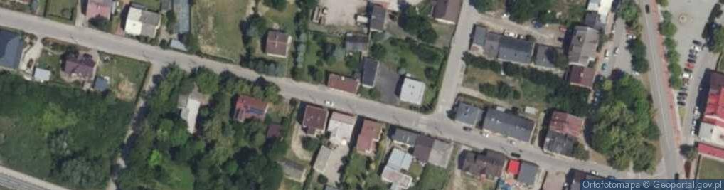 Zdjęcie satelitarne Kapliczka, Figura Świętych, Krzyż