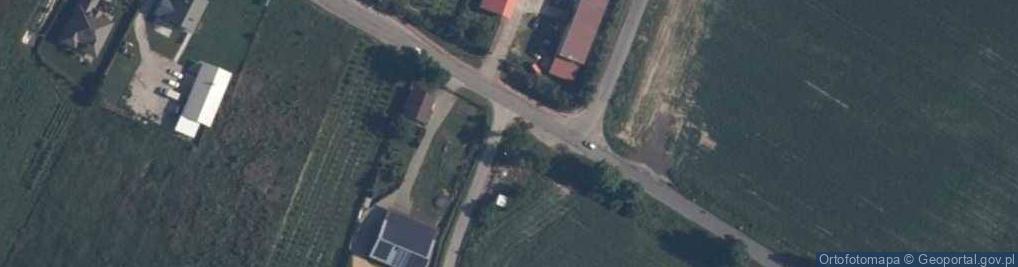Zdjęcie satelitarne Kapliczka, Figura Świętych, Krzyż