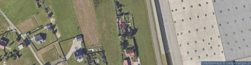 Zdjęcie satelitarne Kapliczka, Figura Świętych, Krzyż