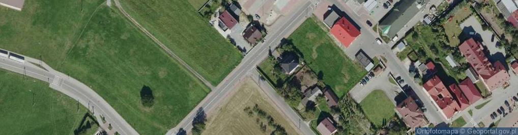 Zdjęcie satelitarne Kapliczka, Figura Świętych, Krzyż