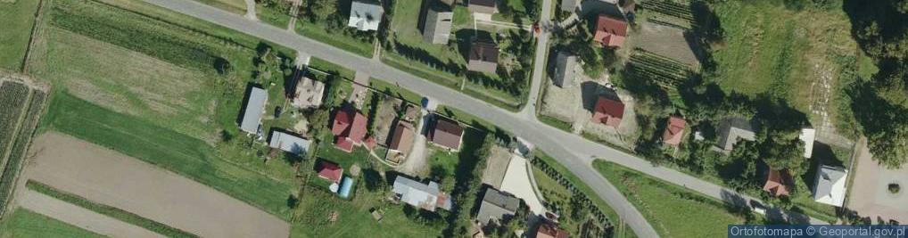 Zdjęcie satelitarne Kapliczka, Figura Świętych, Krzyż