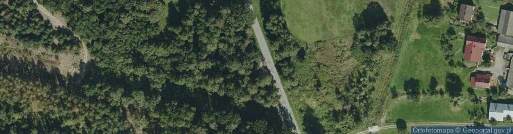 Zdjęcie satelitarne Kapliczka, Figura Świętych, Krzyż