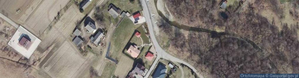 Zdjęcie satelitarne Kapliczka, Figura Świętych, Krzyż
