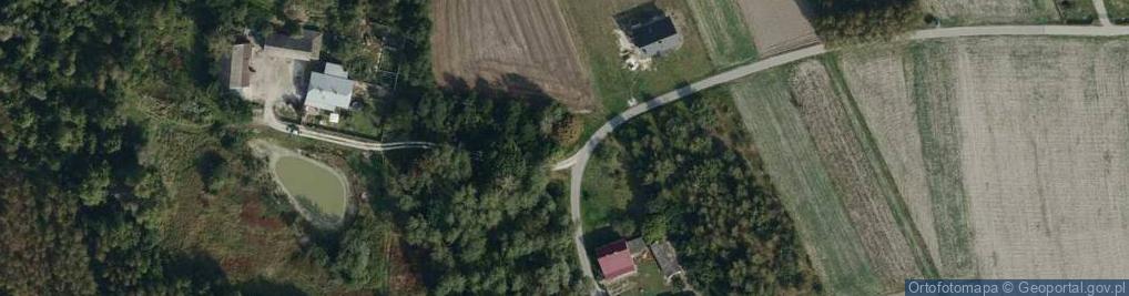 Zdjęcie satelitarne Kapliczka, Figura Świętych, Krzyż