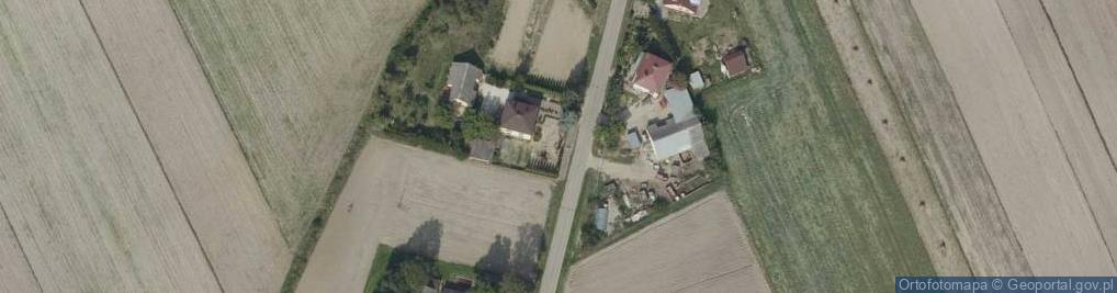 Zdjęcie satelitarne Kapliczka, Figura Świętych, Krzyż
